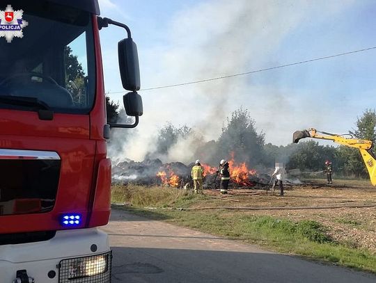 Młody rolnik stracił spory majątek. Wszystko poszło z dymem