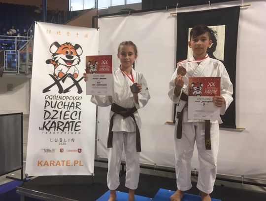 Młodzi karatecy stawali na podium
