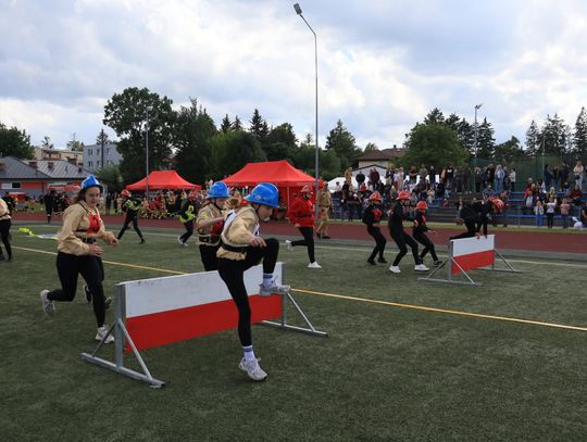 Powiatowe Zawody Sportowo-Pożarnicze Młodzieżowych Drużyn Pożarniczych odbyły się w tym roku w Lubyczy Królewskiej.