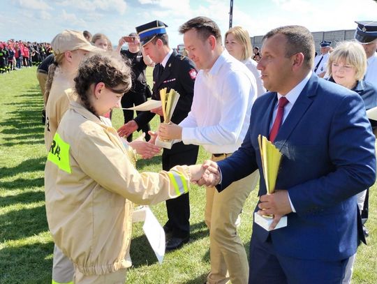 Młodzieżowe Drużyny Pożarnicze z powiatu zamojskiego rywalizowały w Miączynie