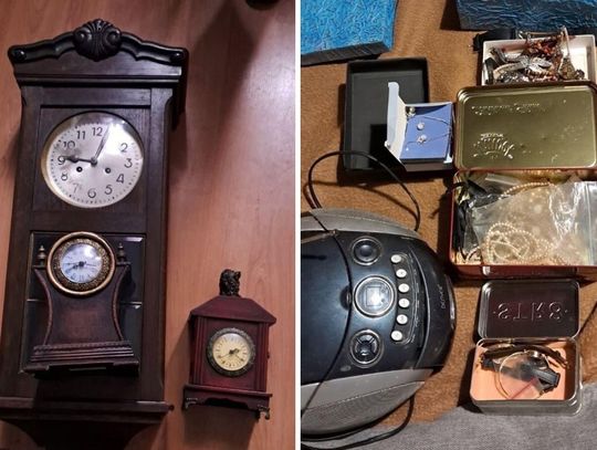 Z niezamieszkanego mieszkania skradziono trzy zegary, radio, telewizor i biżuterię.