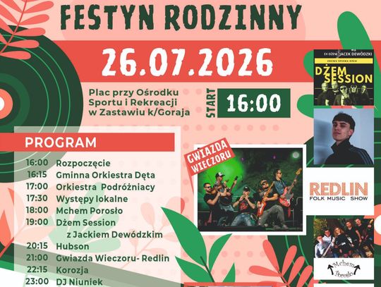 Muzyczny ogień i smaki regionu w Zastawiu!