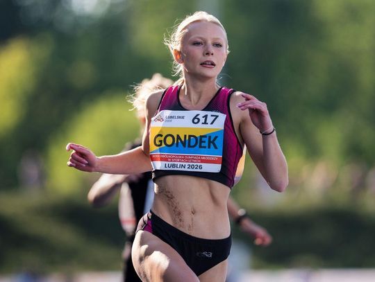 Maja Gondek obroniła tytuł mistrzyni Polski juniorek młodszych U18 w biegu na 100 m.