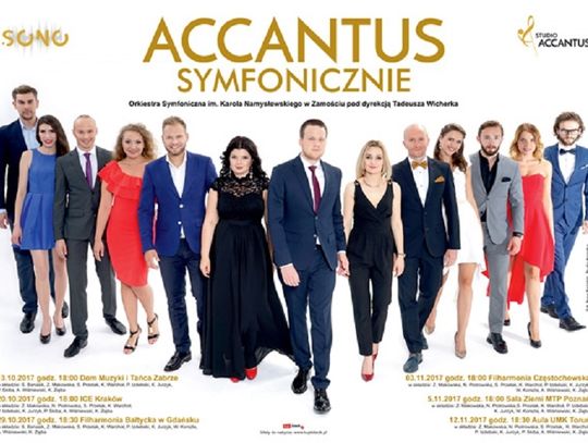Namysłowiacy ruszyli w trasę koncertową "Accantus Symfonicznie"