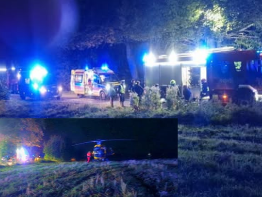 Grupę czterech chłopców w wieku 10, 12, 13 i 16 lat wjechał samochód osobowy.