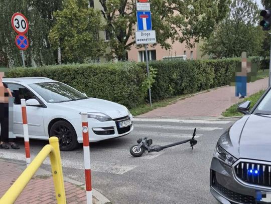 Niebezpieczny weekend na hulajnogach.
