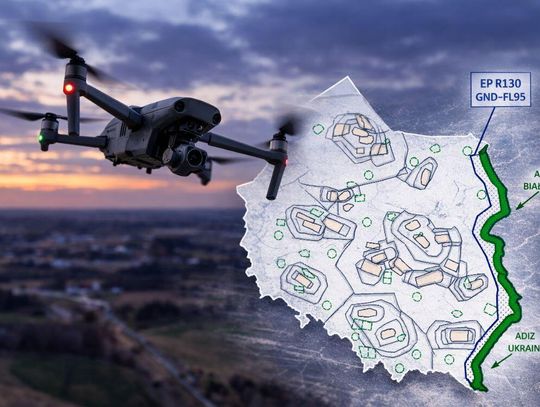 Nowa strefa ograniczeń lotów nad wschodnią Polską Od 10 marca do 9 czerwca 2026 roku nad wschodnią częścią Polski będzie obowiązywać nowa strefa ograniczeń w ruchu lotniczym oznaczona jako EP R130.