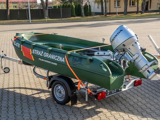 Siedem nowych łodzi patrolowych o łącznej wartości ponad 370 tys. zł trafiło właśnie do Nadbużańskiego Oddziału Straży Granicznej.