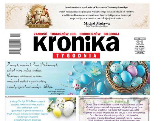 Nowe wielkanocne wydanie "Kroniki Tygodnia" już 31 marca w sprzedaży! Sprawdź, o czym piszemy.