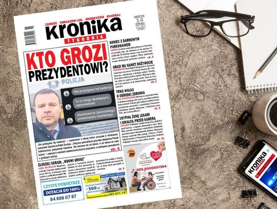 Nowe wydanie "Kroniki Tygodnia" już 14 kwietnia w sprzedaży! Sprawdź, o czym piszemy Najnowszy numer "Kroniki Tygodnia" kupicie już 14 kwietnia.