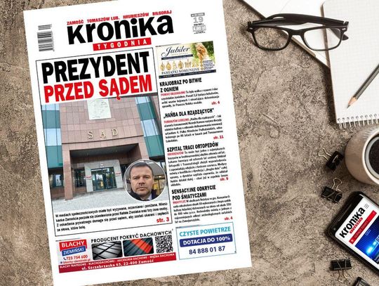 Najnowszy numer "Kroniki Tygodnia" kupicie już 19 maja. Szukajcie go w punktach sprzedaży. Na stronie www.eprasa.pl gazeta dostępna jest w wersji elektronicznej.
