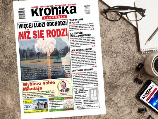 Najnowszy numer "Kroniki Tygodnia" kupicie od 25 listopada.