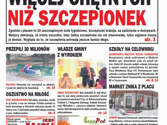 Nowe wydanie Kroniki Tygodnia już jutro w sprzedaży!