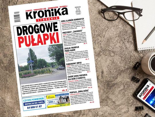 Najnowszy numer "Kroniki Tygodnia" kupicie już 16 czerwca. Szukajcie go w punktach sprzedaży. Na stronie www.eprasa.pl gazeta dostępna jest w wersji elektronicznej.