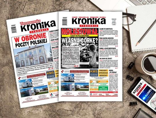 Okładki gazety Kronika Tygodnia z Zamościa i Tomaszowa Lubelskiego, wydanie z 18 lutego 2025 roku.