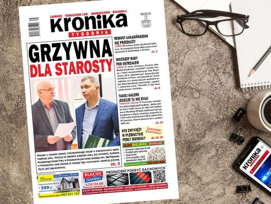 Najnowszy numer "Kroniki Tygodnia" kupicie już we wtorek 2 września.