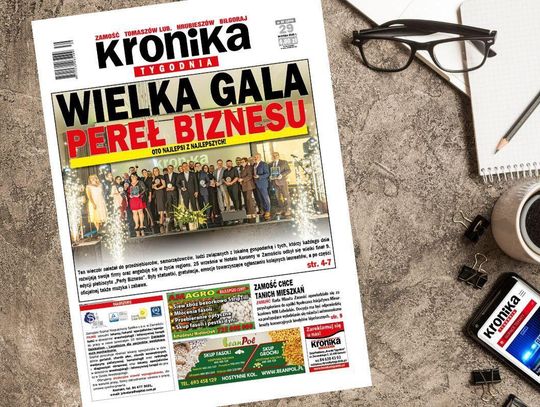 Najnowszy numer "Kroniki Tygodnia" kupicie już 29 września. Szukajcie go w punktach sprzedaży. Na stronie www.eprasa.pl gazeta dostępna jest w wersji elektronicznej.