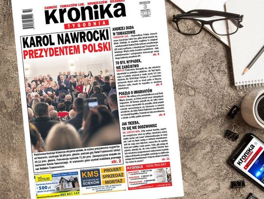 Najnowszy numer "Kroniki Tygodnia" kupicie już we wtorek 3 czerwca.