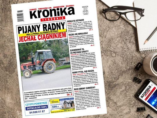 Najnowszy numer "Kroniki Tygodnia" kupicie już 30 czerwca. Szukajcie go w punktach sprzedaży. Na stronie www.eprasa.pl gazeta dostępna jest w wersji elektronicznej.