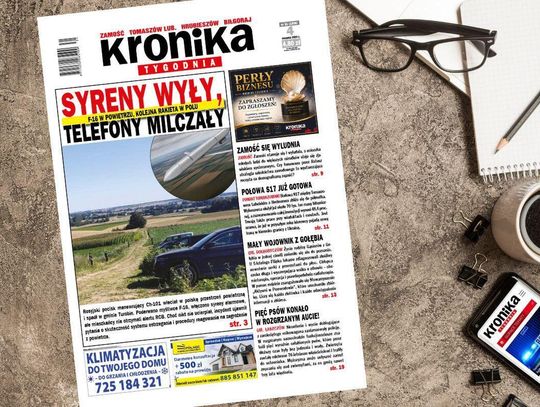 Najnowszy numer "Kroniki Tygodnia" kupicie już 4 sierpnia. Szukajcie go w punktach sprzedaży. Na stronie www.eprasa.pl gazeta dostępna jest w wersji elektronicznej.