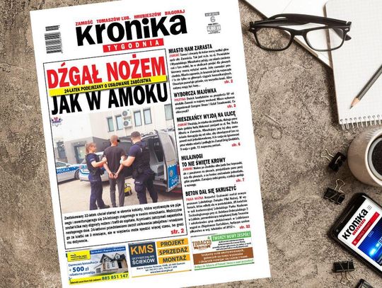 Najnowszy numer "Kroniki Tygodnia" kupicie już we wtorek 6 maja. Szukajcie go w punktach sprzedaży.