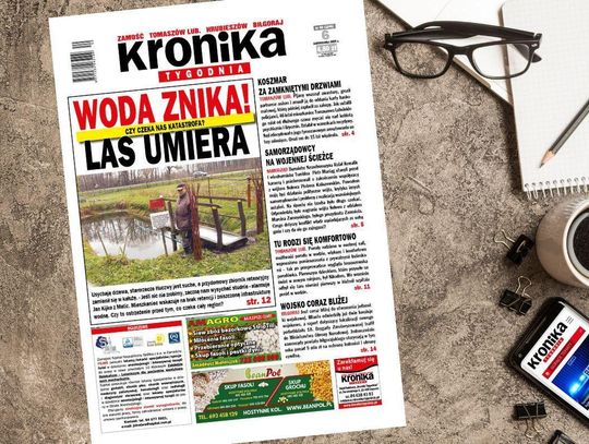 Najnowszy numer "Kroniki Tygodnia" kupicie już 6 października. Szukajcie go w punktach sprzedaży. Na stronie www.eprasa.pl gazeta dostępna jest w wersji elektronicznej.
