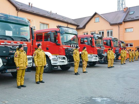 Nowy sprzęt dla strażaków z Krasnegostawu, Tomaszowa, Biłgoraja, Hrubieszowa, Zamościa i Chełma