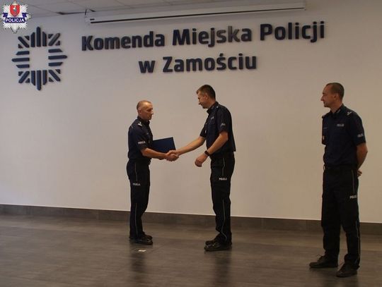 Nowy zastępca miejskiej policji w Zamościu