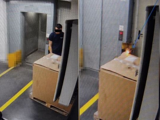 24-latek podpalił karton i poszedł pracować. W środku były materiały łatwopalne.