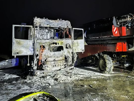 7 grudnia 2025, pożar w Bródku.