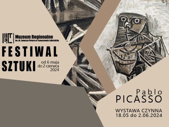 Pablo Picasso w Tomaszowie Lubelskim! Wystawa, konkurs, warsztaty i Festiwal Sztuki
