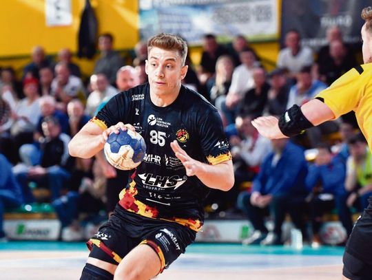 Mecz z Nielbą Wągrowiec Wiktor Kawka zakończył z sześcioma trafieniami.