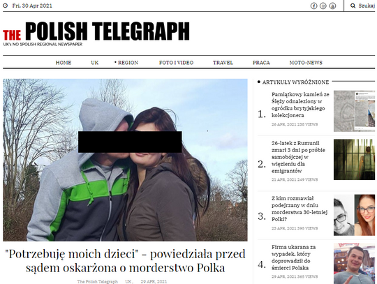 Pani zabiła pana (TYLKO W GAZECIE)