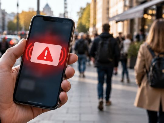 „Bez aplikacji. Bez czekania” – tak MSWiA zapowiada wdrożenie w Polsce technologii Cell Broadcast.