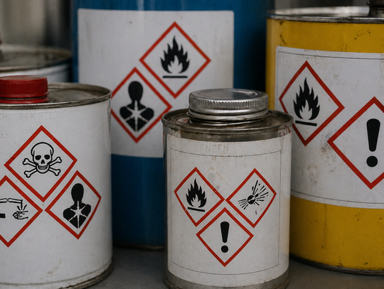 Służby zabezpieczyły niebezpieczne substancje w Parczewie. Chemikalia o właściwościach wybuchowych i toksycznych zostały wywiezione do specjalistycznego zakładu.