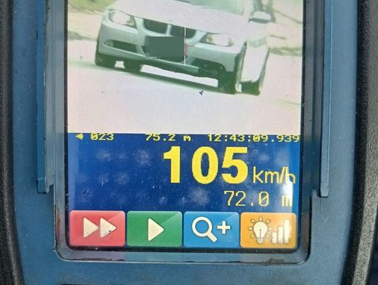 Policjanci bialskiej drogówki zatrzymali trzech kierowców, którzy przekroczyli prędkość.