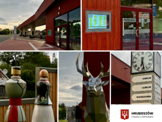 Hrubieszowskie Centrum Komunikacyjne, oddane do użytku w 2024 roku, to przykład nowoczesnego, funkcjonalnego i estetycznie zaprojektowanego węzła przesiadkowego.