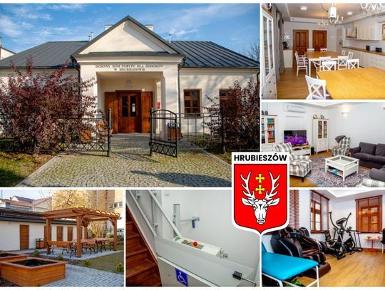 Dzienny Dom Pobytu dla Seniorów to efekt inwestycji samorządowej zrealizowanej w Hrubieszowie.