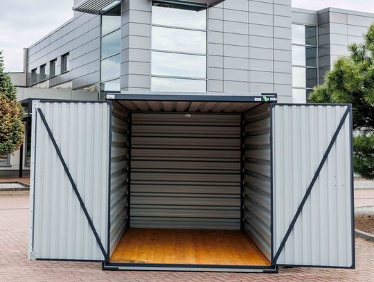 Zgłoszonym do konkursu produktem jest kontener magazynowy.