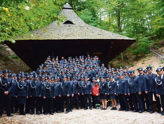 Pielgrzymka strażaków do Sanktuarium Maryjnego w Krasnobrodzie