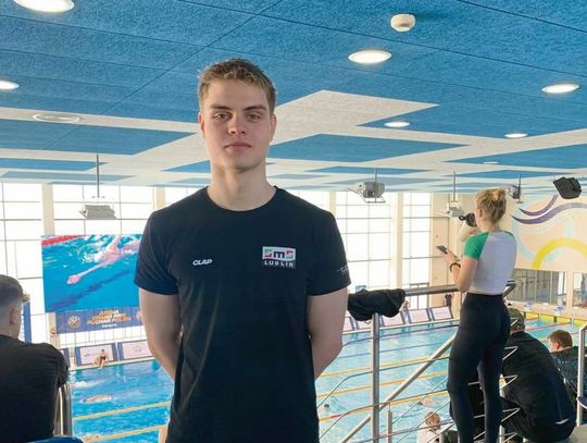 Najlepszy pływak z Zamojszczyzny Krzysztof Charkot przed nowym wyzwaniem