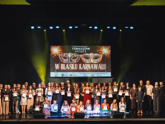Po raz 8. Tomaszów Voices. Tym razem "W blasku karnawału" To był ósmy koncert w ramach projektu TOMASZÓW VOICES „W blasku karnawału”.