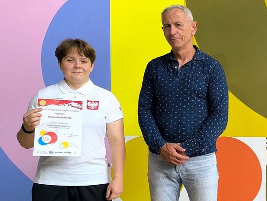 Świetnie w mistrzostwach świata juniorów do 17 lat spisała się Aleksandra Wachna.