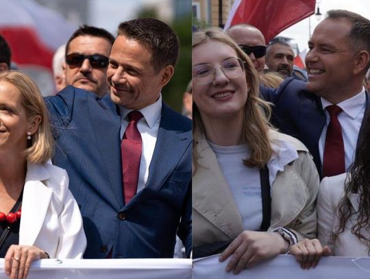 25 maja ulicami Warszawy przeszły dwa marsze kandydatów na urząd Prezydenta RP.