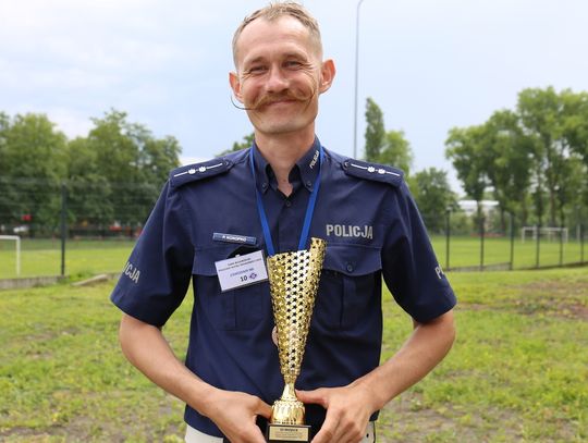 Policjant z Hrubieszowa był trzeci na Lubelszczyźnie, ale mierzy na zwycięstwo w całej Polsce