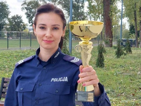 Policjantka z Hrubieszowa w czwórce najlepszych w kraju.