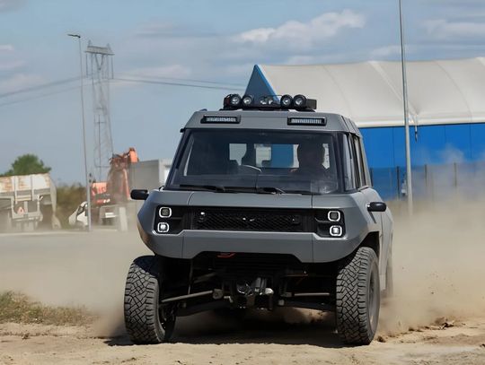 Pierwszy taki projekt w Polsce – elektryczna terenówka MORB, która może być używana do bardzo różnych zadań