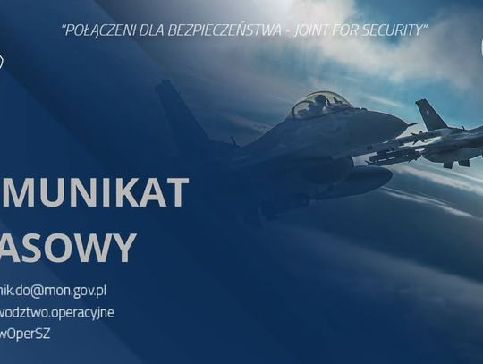 Polskie myśliwce znowu w powietrzu, a radarowe systemy obrony w pełnej gotowości