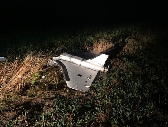 pow. biłgorajski: Znaleziono kolejnego drona. Spadł na pola