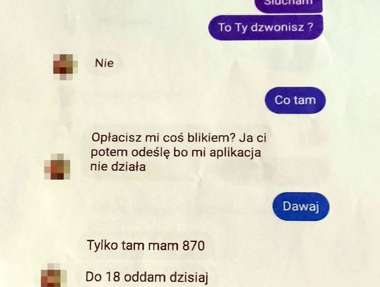 Oszust włamał się na konto społecznościowe 28-latka z powiatu zamojskiego i udając go, poprosił jego znajomych o pożyczkę.